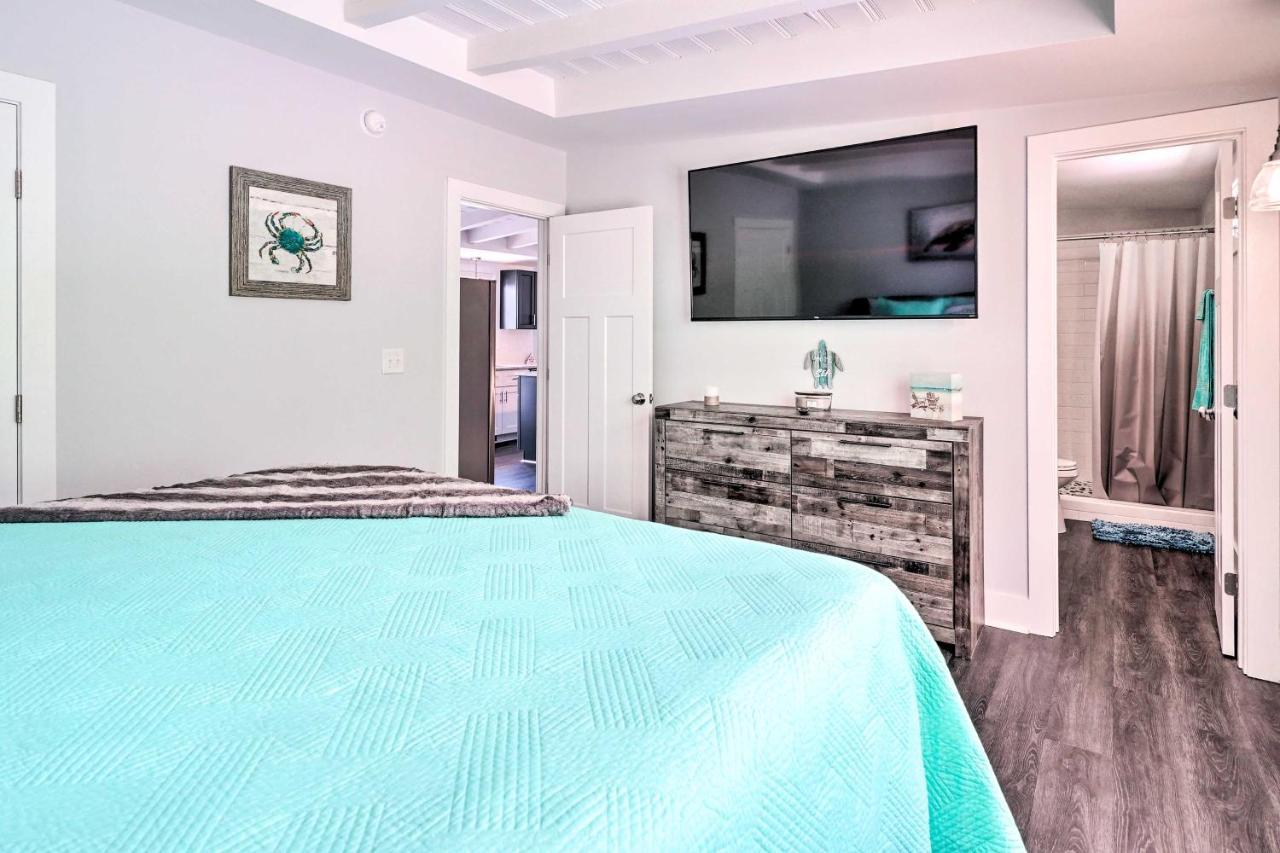 Modern Oak Island Escape 1 Mile To Long Beach! Zewnętrze zdjęcie