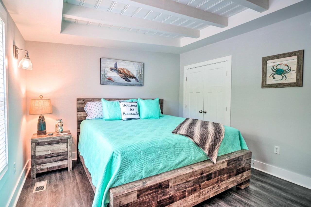 Modern Oak Island Escape 1 Mile To Long Beach! Zewnętrze zdjęcie